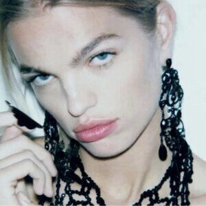 Zara Sparkly Earrings Chandelier New No Tags